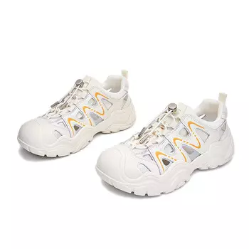 Кроссовки для образа жизни Женские низкие Camantha, бежевый/черный