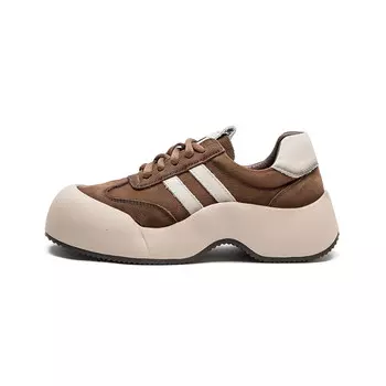 Кроссовки для образа жизни Женские низкие Chovo, цвет Coffee