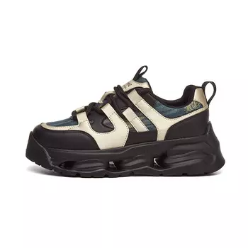 Кроссовки для образа жизни Женские низкие Daphne, цвет Black/Gold