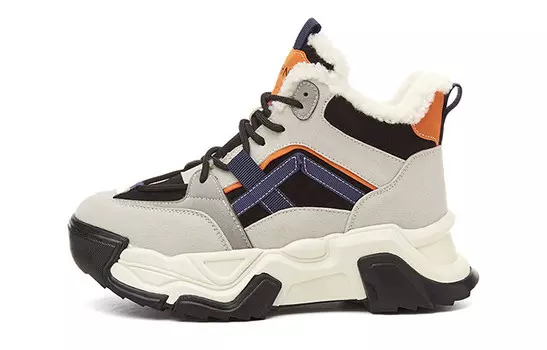 Кроссовки для образа жизни Женские низкие Daphne, цвет Apricot Coffee