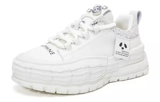 Кроссовки для образа жизни Женские низкие Daphne, серебряный