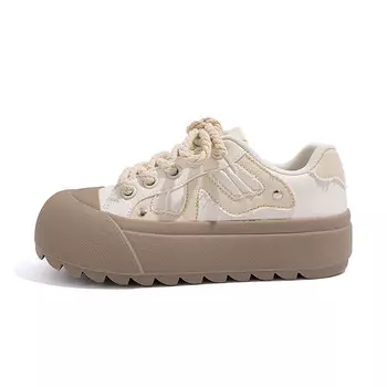 Кроссовки для образа жизни Женские низкие Daphne, бежевый/хаки