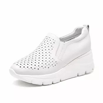 Кроссовки для образа жизни Женские низкие Dg, белый