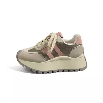 Кроссовки для образа жизни Женские низкие Dolin Collection, серебряный