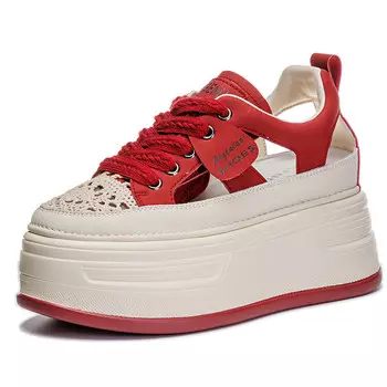 Кроссовки для образа жизни Женские низкие Egger Bird, бежевый/розовый