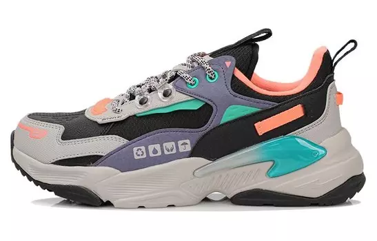 Кроссовки для образа жизни Женские низкие Erke, цвет Jet Black