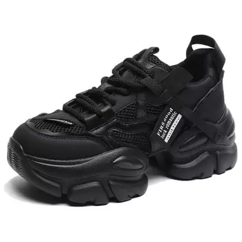 Кроссовки для образа жизни Женские низкие Firs, черный