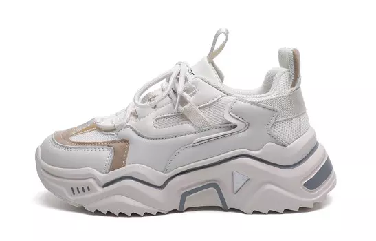 Кроссовки для образа жизни Женские низкие Firs, бежевый