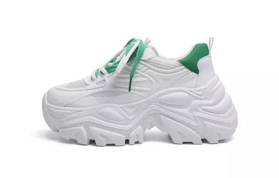 Кроссовки для образа жизни Женские низкие Firs, зеленый