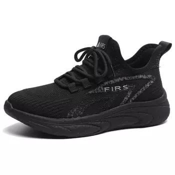 Кроссовки для образа жизни Женские низкие Firs, черный