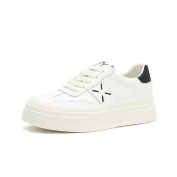 Кроссовки для образа жизни Женские низкие Gemeiq, бежевый/красный