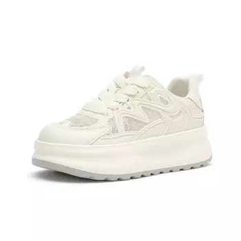 Кроссовки для образа жизни Женские низкие Gemeiq, розовый