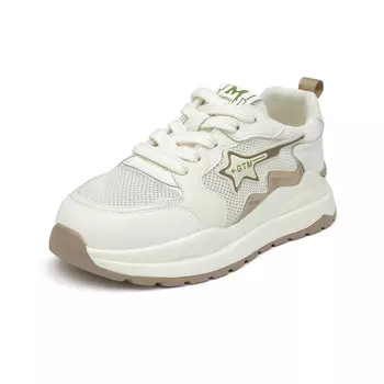 Кроссовки для образа жизни Женские низкие Gemeiq, бежевый/фиолетовый