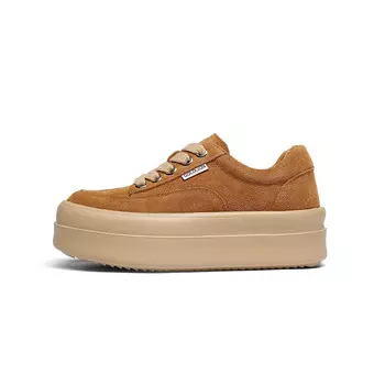 Кроссовки для образа жизни Женские низкие Goldlion, цвет Caramel