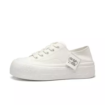 Кроссовки для образа жизни Женские низкие Hla, цвет White/Apricot