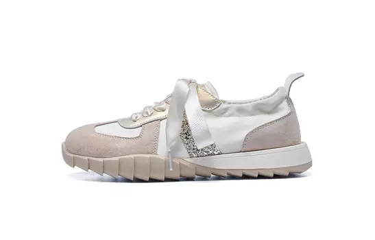 Кроссовки для образа жизни Женские низкие Hla, бежевый