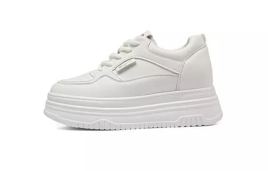 Кроссовки для образа жизни Женские низкие Hla, бежевый/серебряный