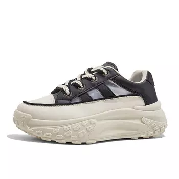 Кроссовки для образа жизни Женские низкие Humanism 1986, бежевый