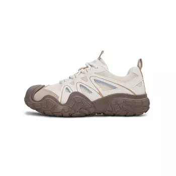 Кроссовки для образа жизни Женские низкие Humanism 1986, бежевый/черный