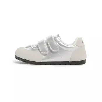 Кроссовки для образа жизни Женские низкие Humanism 1986, серебряный