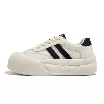 Кроссовки для образа жизни Женские низкие Humanism 1986, бежевый