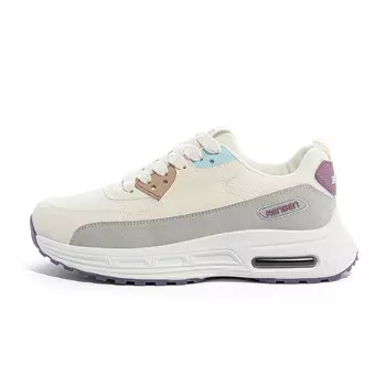 Кроссовки для образа жизни Женские низкие Humanism 1986, бежевый/серый