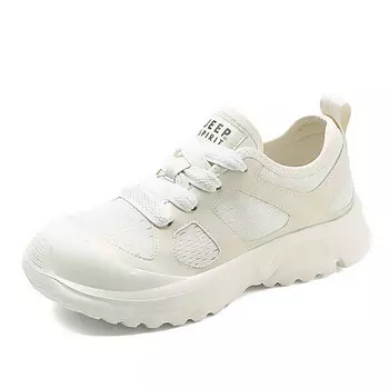 Кроссовки для образа жизни Женские низкие Jeep Spirit, белый