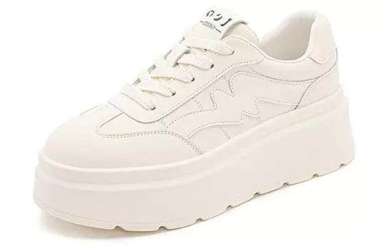 Кроссовки для образа жизни Женские низкие Josiny, бежевый/черный