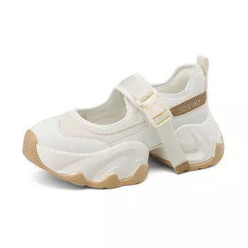 Кроссовки для образа жизни Женские низкие Josiny, бежевый/розовый