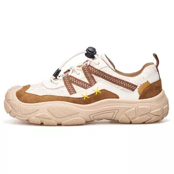 Кроссовки для образа жизни Женские низкие Joy&Mario, цвет Coffee