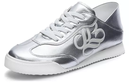 Кроссовки для образа жизни Женские низкие Joypeace, серебряный