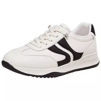 Кроссовки для образа жизни Женские низкие Kangnai, бежевый/черный