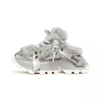 Кроссовки для образа жизни Женские низкие Keddo, цвет Gunmetal Black