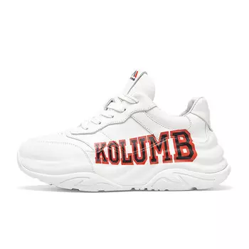 Кроссовки для образа жизни Женские низкие Kolumb, белый/синий/черный