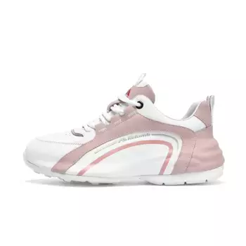 Кроссовки для образа жизни Женские низкие Kolumb, белый/фиолетовый