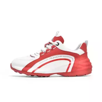 Кроссовки для образа жизни Женские низкие Kolumb, белый/красный