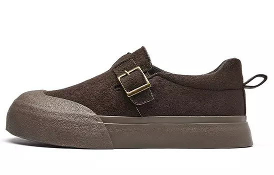 Кроссовки для образа жизни Женские низкие La Chapelle, темно-коричневый