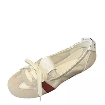 Кроссовки для образа жизни Женские низкие Luji, бежевый