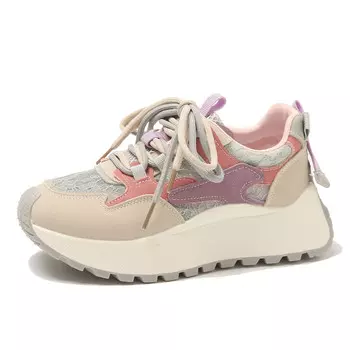 Кроссовки для образа жизни Женские низкие Lurad, цвет Rose Red