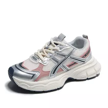 Кроссовки для образа жизни Женские низкие M.M Party, серый/синий