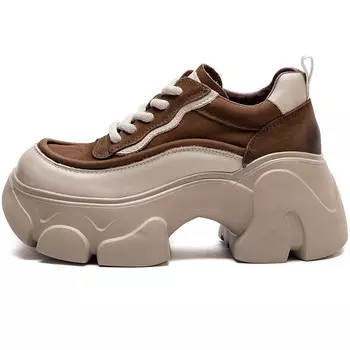 Кроссовки для образа жизни Женские низкие Mata, желтый