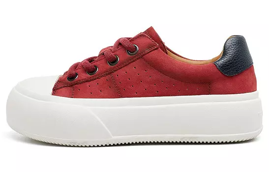 Кроссовки для образа жизни Женские низкие Miffy, цвет Burgundy