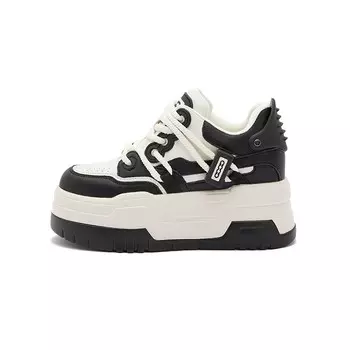 Кроссовки для образа жизни Женские низкие Milan Love Song, бежевый/черный