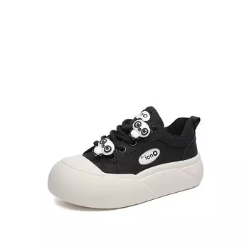 Кроссовки для образа жизни Женские низкие Moon Buds, черный