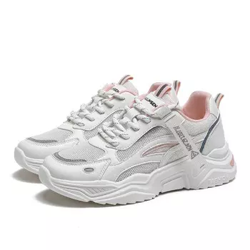 Кроссовки для образа жизни Женские низкие Mulinsen, белый/зеленый