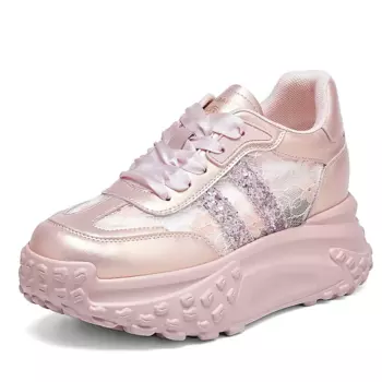 Кроссовки для образа жизни Женские низкие Nrdrofficial, розовый