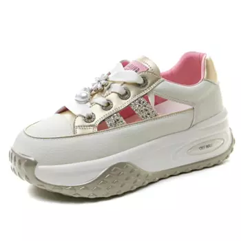 Кроссовки для образа жизни Женские низкие Nrdrofficial, серебряный