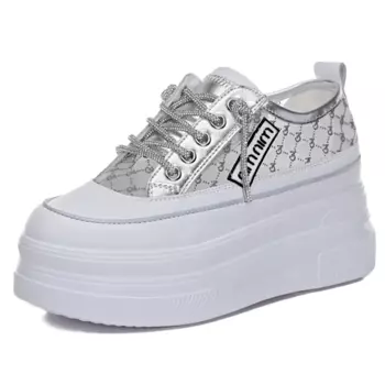 Кроссовки для образа жизни Женские низкие Nrdrofficial, серебряный