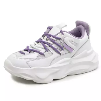 Кроссовки для образа жизни Женские низкие Nrdrofficial, белый/фиолетовый