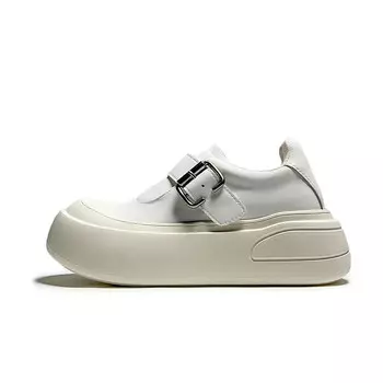 Кроссовки для образа жизни Женские низкие Pink Fonny, белый